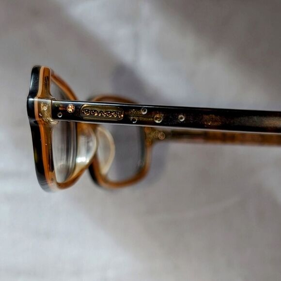 Coach Gianna 579 Tortoise Flex Hinge Eyeglasses - Picture 6 of 7